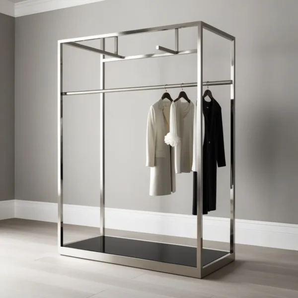 GRACE Elegant and sophisticated unpolished stainless steel hanger-3