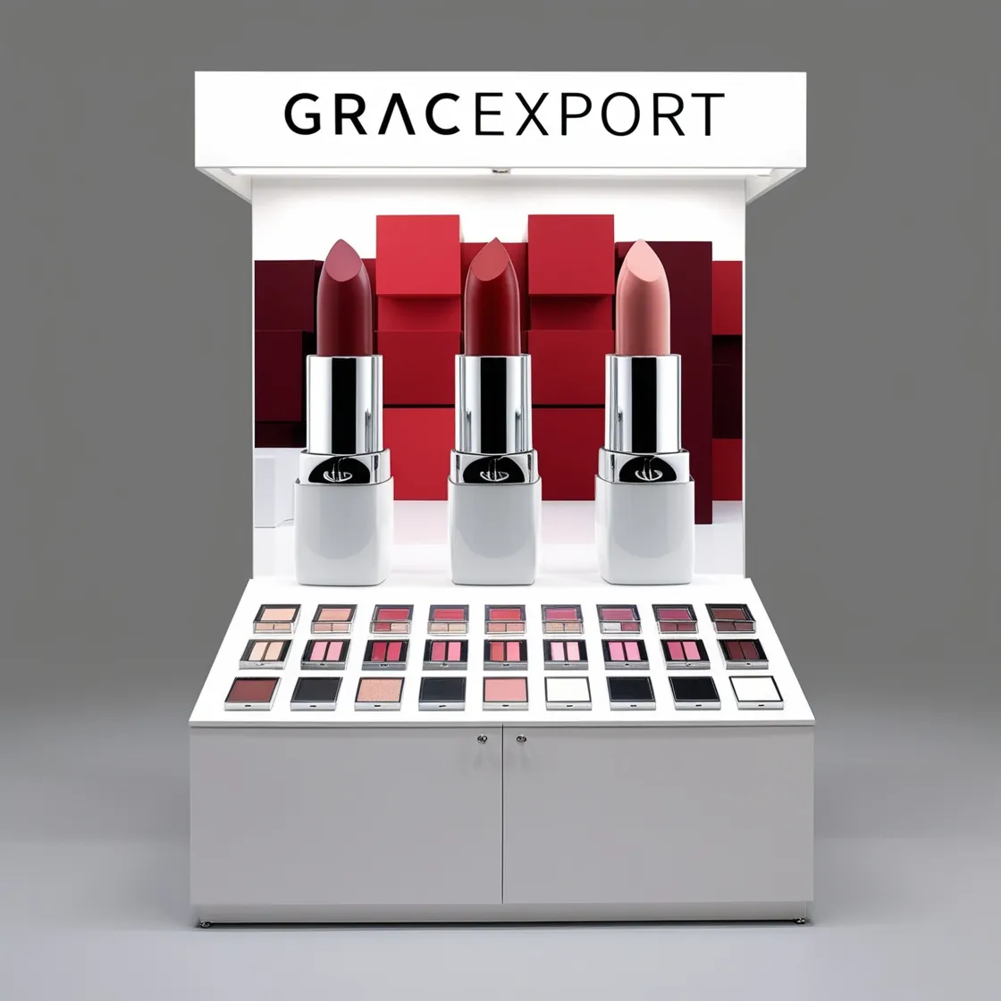 Gracexport カスタマイズ可能な化粧品ショップ棚表示