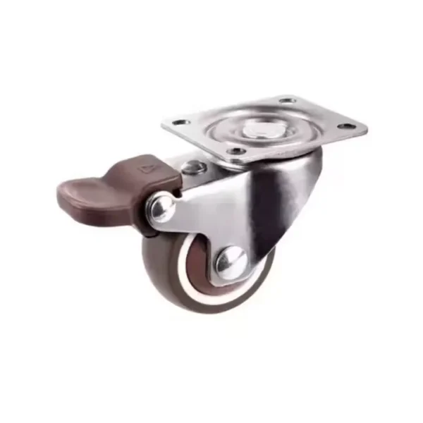 Manufacturer Furniture TPR Caster Wheels 1 /1.25/1.5/2 Inch Wheel Silent Caster Trolley Mini Wheels – Image 3