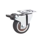 Manufacturer Furniture TPR Caster Wheels 1 /1.25/1.5/2 Inch Wheel Silent Caster Trolley Mini Wheels