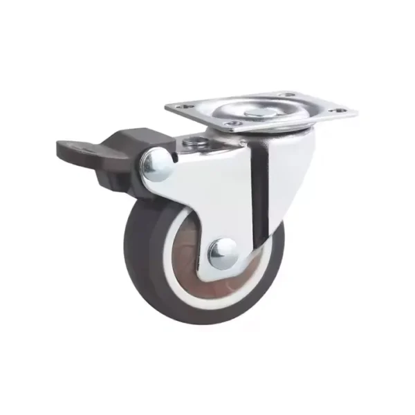Manufacturer Furniture TPR Caster Wheels 1 /1.25/1.5/2 Inch Wheel Silent Caster Trolley Mini Wheels