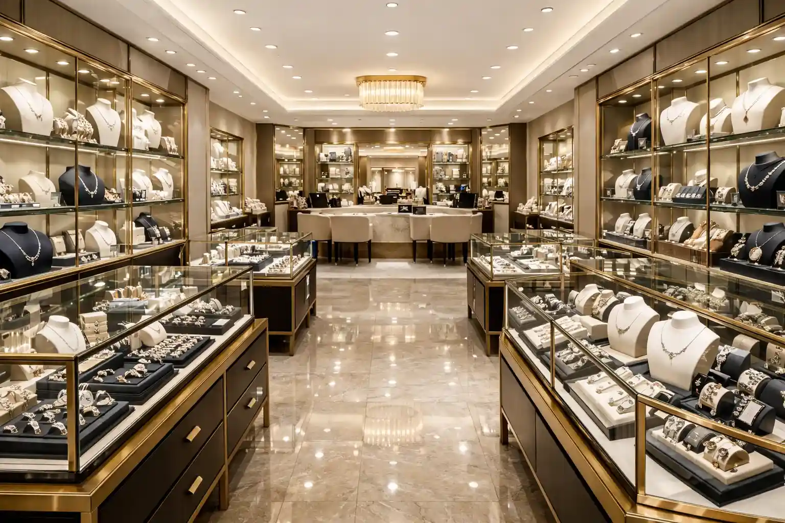 Luxury Jewelry Display