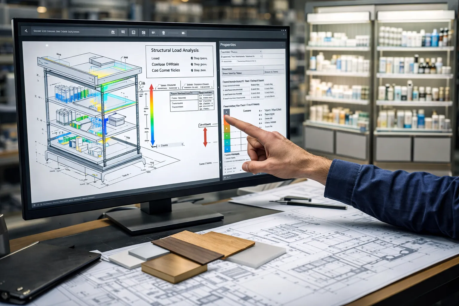 Strict QC Area for Retail Displays